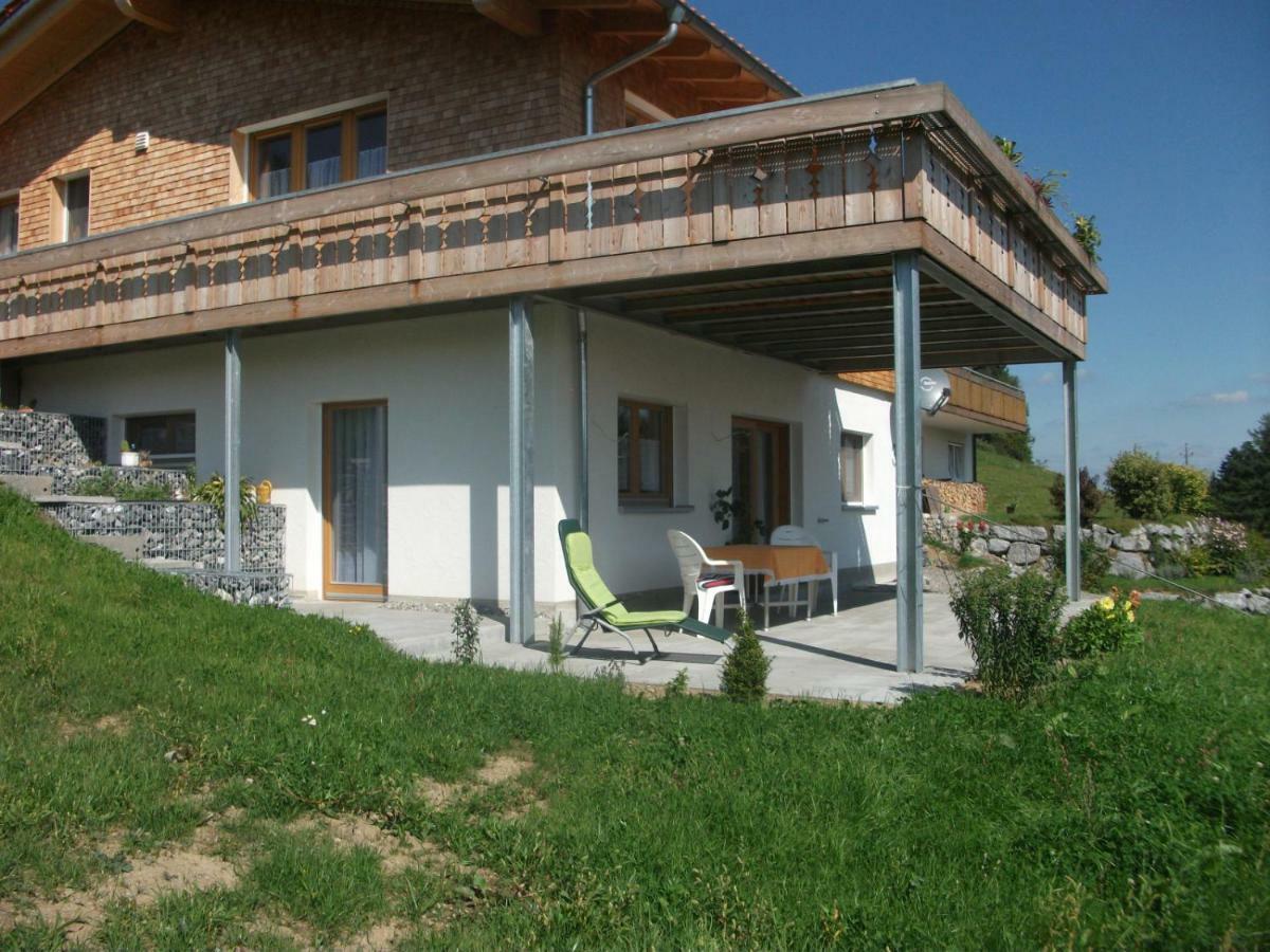 Ferienwohnung Haus Lenzhalde Oberreute Exterior foto
