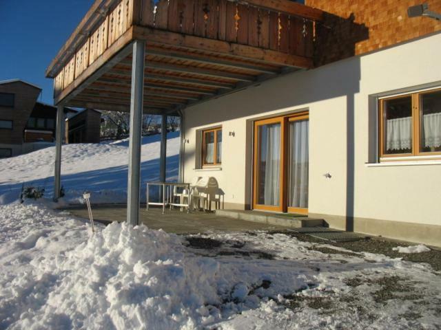 Ferienwohnung Haus Lenzhalde Oberreute Exterior foto
